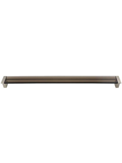 Positano Smoke Acrylic Cabinet Pull - 12 1/2 inch Center-to-Center.